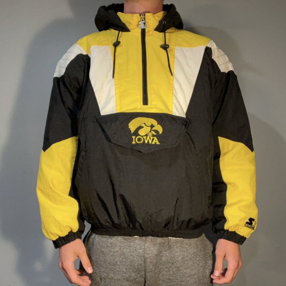 Vintage Iowa Hawkeye Starter Jacket